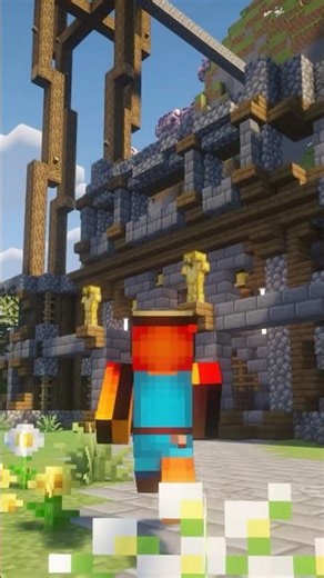 1 Sub = 1 Block: Building the outside Kingdom Gate (Day 5) #shorts #minecraft #fyp #challenge