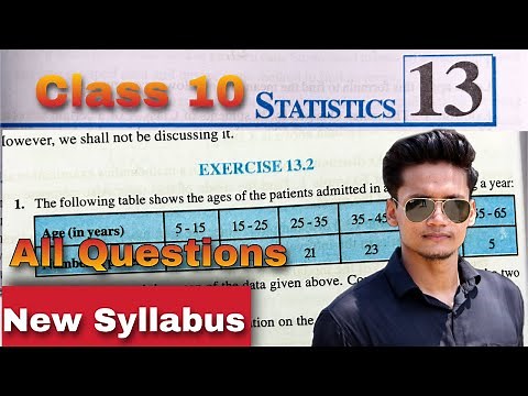 Ex 13.2 Class 10 | Statistics Class 10 NCERT Ex 13.2 New Syllabus CBSE Rajmith study