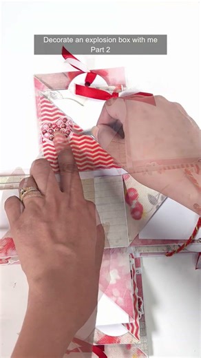 DIY Proposal Explosion Box Part 2 #craftangles #diy #scrapbooking