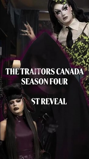 Two Drag Race Winners on Traitors Canada 4 #rupaulsdragrace #dragrace #canadasdragrace #theTraitors