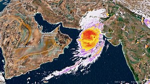 Tropical Cyclone Gulab brings heavy rainfall to Pakistan and Iran