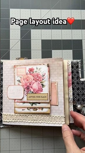 Perfect Page Layout Idea for your next Junk Journal #junkjournal #scrapbooking #diy #papercraft
