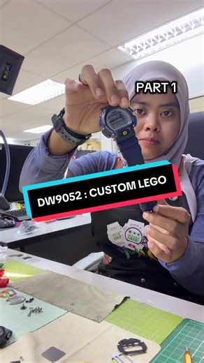 Create a Custom LEGO G-SHOCK DW9052 Watch