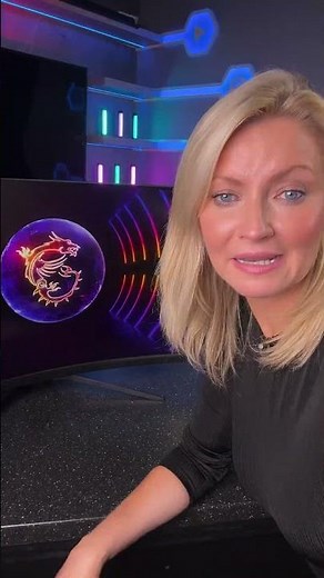 The awesome 31.5" curved Gaming Monitor from MSI