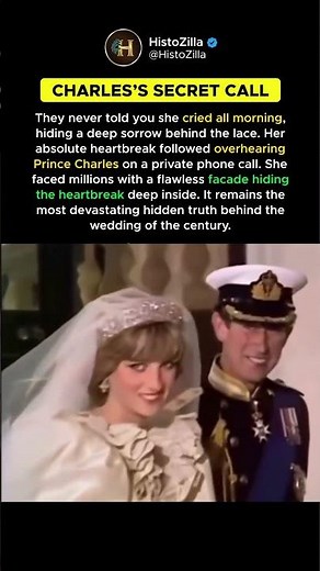 The Secret Tears — What Happened Before Diana Walked Down the Aisle #history #historicalfacts