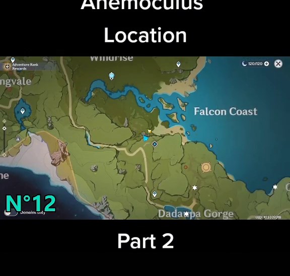 Genshin Impact Anemoculus Location Guide