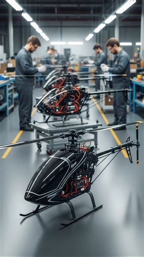 How RC Helicopters Are Made 🛠️ | Factory Process #megafactories #factorytour #howitsmade