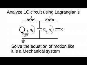 LC^2 Oscillator circuit. Exploiting Mechanical-Electrical duality using Lagrangian's.