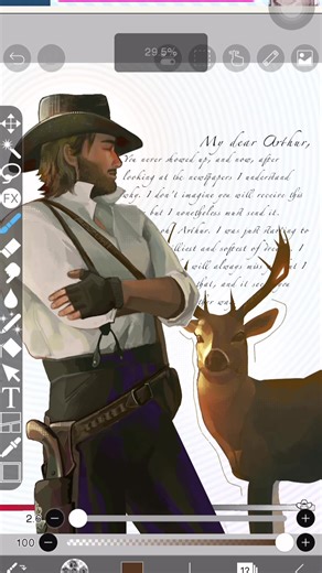 Arthur Morgan Drawing Ideas for Red Dead Redemption 2