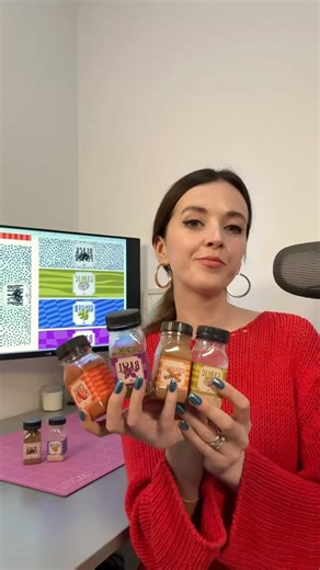 Design a full spice label collection with Valeria Kokurina