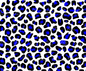 Blue Leopard Print Svg, Blue Leopard Spots Pattern, Animal Skin Print, Cheetah Print. Cut File Cricut, Png Pdf Eps, Vector, Stencil. - Etsy