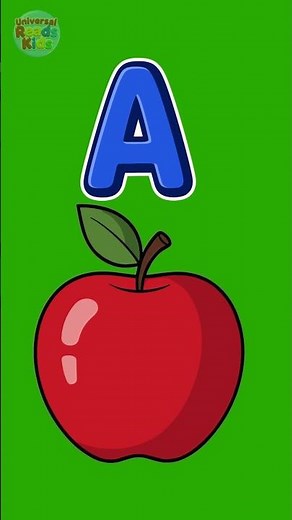 A for Apple 🍎 | Learn Letter A for Kids