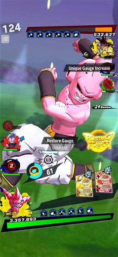 Ultra Kid Buu easily destroys LR Bardock the right way 🙏🔥 #dragonballlegends #dbl #dblegends
