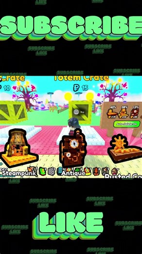 I SPEND 4000 POINTS TO OPEN CRATE #roblox #cut your tree roblox