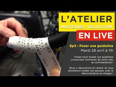 Materiel-velo.com Workshop Live - Ep3: Installing handlebar tape