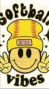 Cute softball wallpaper