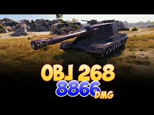 Obj 268 - 7 Kills 8.8K DMG • World Of Tanks
