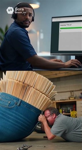 Trying to "ZIP" a Huge File! 👖📁