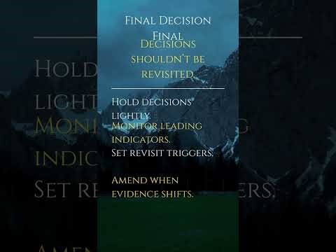 Perception Is Not Reality: The Biggest Myth in Decision Making”