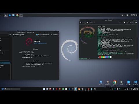 LINUX MINT DEBIAN EDITION - How to install KDE 6 on Mint Debian via WSL - Windows 11 - X410 - 2025