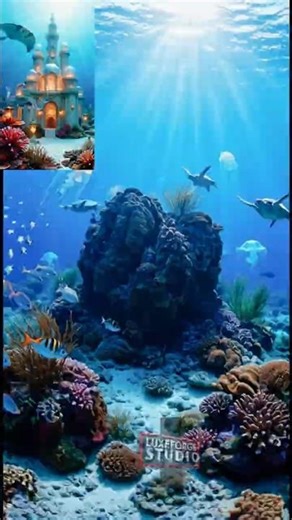 Underwater Castle Construction Time lapse Deep Ocean Fortress