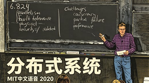 2020 MIT 6.824 分布式系统（中文语音）