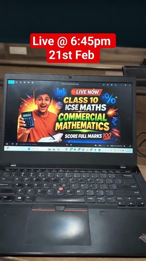 Daily Live Practice Class #icse10th