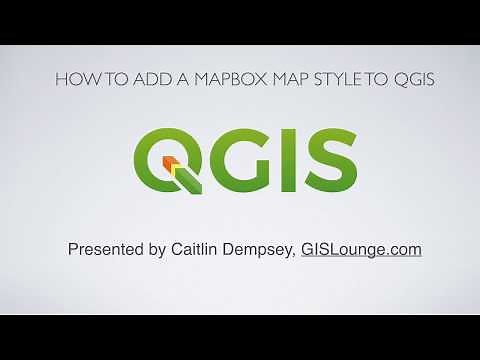 How to Add a Map from Mapbox to QGIS