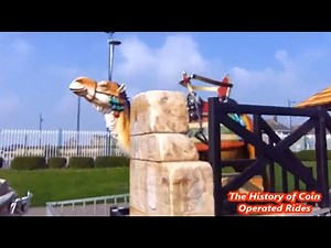 1990s Memo Park Coin Operated Camel Kiddie Ride