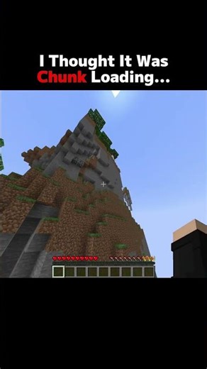 Minecraft Terrain Broke My Brain #minecraft #shorts