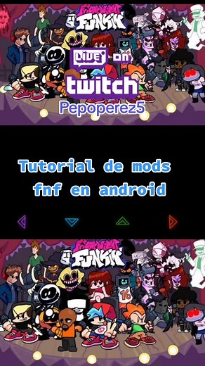 Funciona con cualquier mod es recomendable que tenga 4 de ram su selular #mods #fnfmods #fnfandroid #bf #modfnfedit #editfnf #fnfedit #tutorial #zip