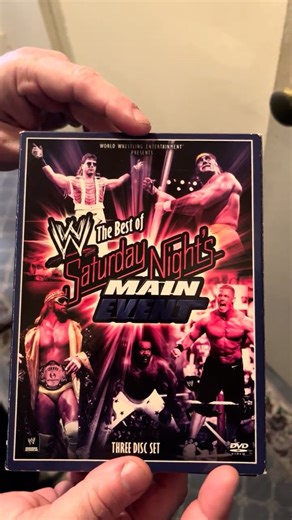WWE The Best of Saturday Night’s Main Event Wrestling Physical Media DVD WWF #wwe #prowrestling