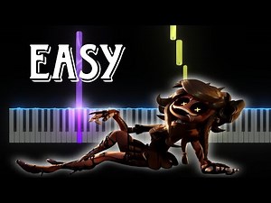 BITE ME - Nightcore | Aj DiSpirito Feat. Zephryanna - Murder Drones (Easy Piano Tutorial)