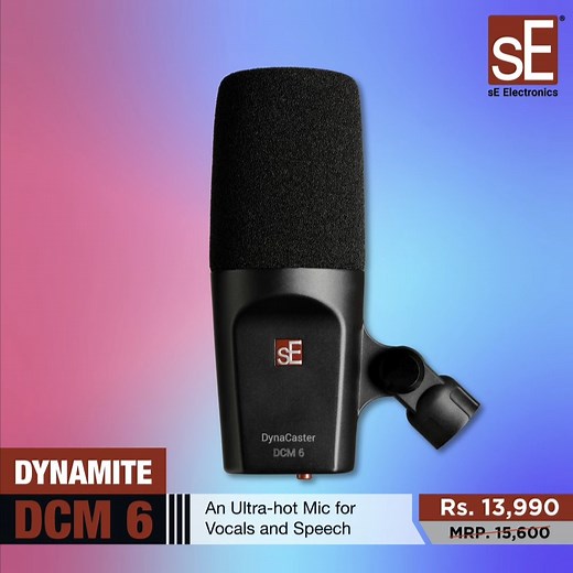 The sE Electronics Dynacaster DCM 6 is built to make your content...