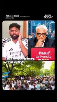 Abhijeet Dipke said Dr. B.R. Ambedkar's legacy extends far beyond any one community #shorts