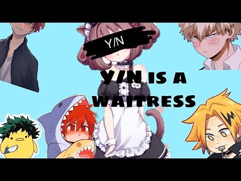 |•Mha text chat Y/N being a waitress•|