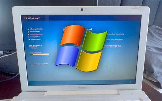 在Mac上将Windows XP升级到XP?