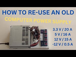 How To Re-use An Old Computer Power Supply?