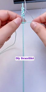 Instructions for knitting a lovely turquoise bracelet #diy #craft #bracelet | Diy Bracelet