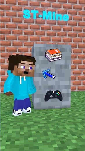 Reward Wheel. Baby Steve 😇, Alex 🥰 and Bad Villager 😈. #shorts ‪@ST-Mine‬