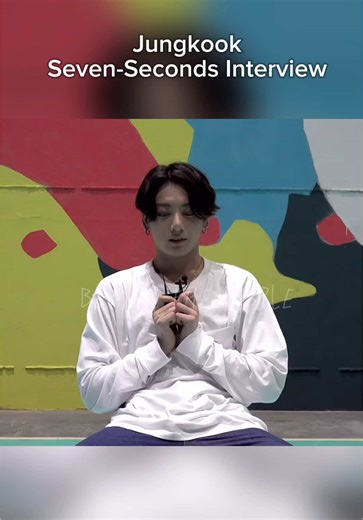 Jungkook Seven Seconds Interview #jungkook #jk #btsdynamite #btsarmy #interview