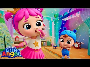 🐢⚡ Fast vs. Slow – Learn Speed with a Fun Song! | Little Angel Kids Songs & Nursery Rhymes - Videos For Kids