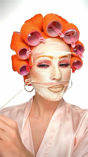 Caro zieht ihr Woll Make-up ab 😱🩷