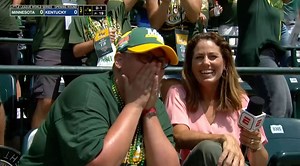 1.4M views · 10K reactions | A special moment for this mother ❤️ Jenn Bloom, who was diagnosed with leukemia in January, was just cleared to travel to Williamsport this past Tuesday to watch her son Dylan Bloom play in the LLWS. During this interview Dylan got on base and scored a run, bringing his mom to tears. | ESPN | Facebook