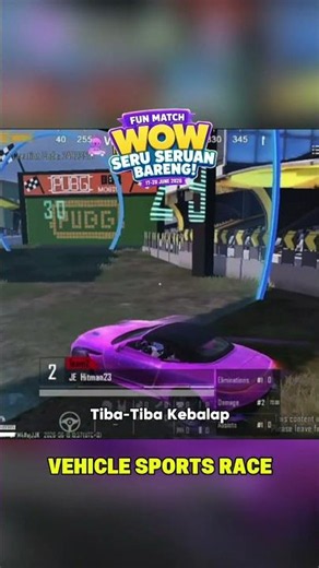 PUBG MOBILE | Vehicle Sports Race