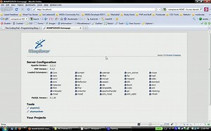 Creating Projects, Databases, and Users in Wampserver