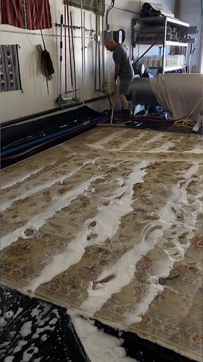 Squeegee time #rugcleaners #rugwashers #sofreshandsoclean #soclean #sofresh #arizona #az #localbusiness #smallbusiness #sosatisfying #satisfyinclean #satisfyingcleaning #satisfyingwash #satisfyingwashes #oddlysatisfying #oddlysatisfyingvideo #savetherugs #rugsforlife #rug #rugs #dirtyrug #dirtyrugs | Rug Worx