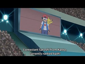 Ash best entrance in pokemon match ❤️😍| Ash entrance on TV🤩|Ash vs Bea | Pokémon journeys