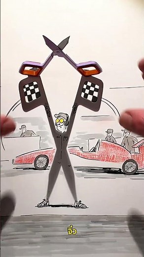 The magic of shadows! 🤯 Watch this artist transform ordinary objects into stunning works of art!