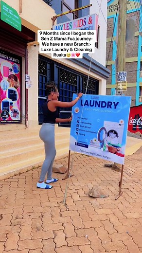 Nimepigwa Bonge la surprise na Mungu❤️🌸Patronize My new location please. Offering laundry services at Ksh 100/kg